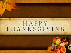 Happy Thanksgiving Happy Thanksgiving